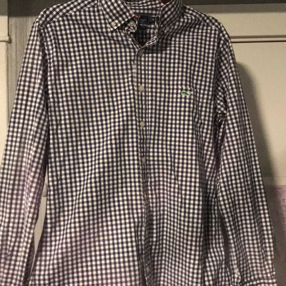 Vineyard Vines Navy Button down